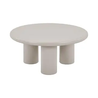 Vente-unique - Salontafel - Beige - Hout, Paneel - Marelna