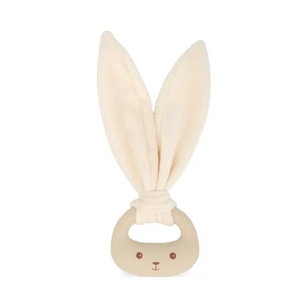 Kaloo - Lapinoo - Baby’s Teething Ring - Cream Colour - Rabbit Ring - Pvc And Bpa-Free - Double Texture - Baby Accessory - 0 Months +, K218010 thumbnail
