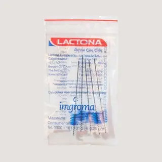 Lactona EasyDent Type C 6, 0 - 11, 0 Mm - Ragers - Zwart - 5 X 5 Stuks - Voordeelpakket