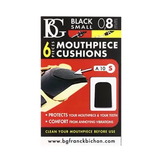 Bg Saxophon- Und Klarinetten-Mundstückkissen Klein 08mm (6er Pack)