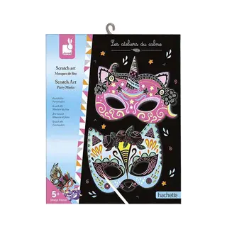 Janod Scratch Art Party Masks