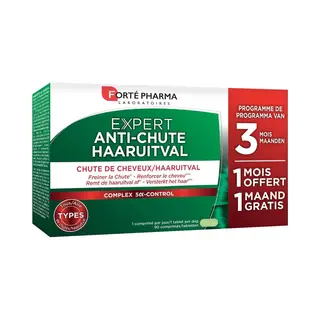 Forte Pharma Expert Cheveux Anti-Haaruitval Capsules | Natuurlijke Haargroei Stimulans | 90 Stuks