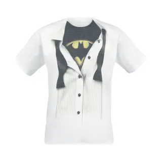 Batman Blouse T-Shirt Weiß In Xxl