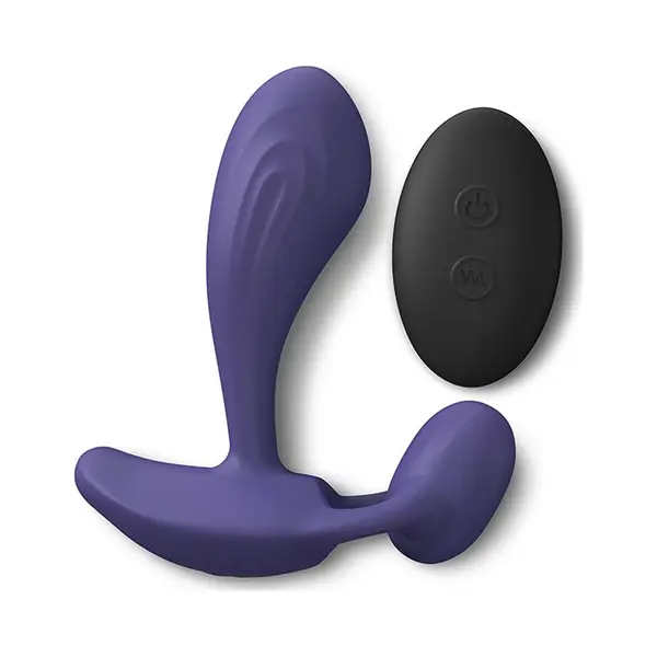 Love To Love - Witty - P-spot/Anaal & G-spot Vibrator Met Afstandsbediening - Paars thumbnail