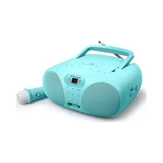 Muse Md-203 Kb draagbare stereo-installatie Analoog Fm Blauw