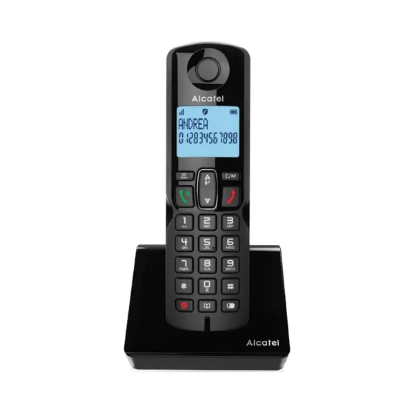 Alcatel S280 Duo Blk Dect-telefoon Nummerherkenning Zwart thumbnail