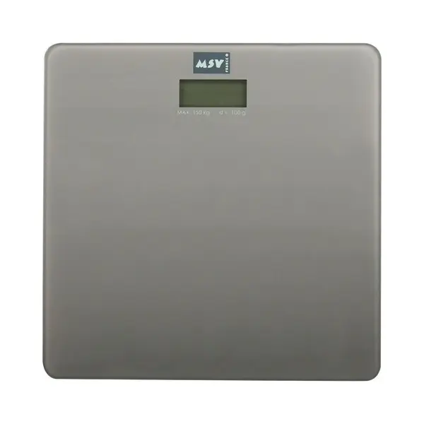 Msv 3700703953982 weegschaal Vierkant Taupe Elektronische weegschaal thumbnail
