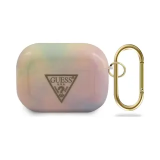 Guess Case, Kopfhörertasche + Schutzhülle, Rosa