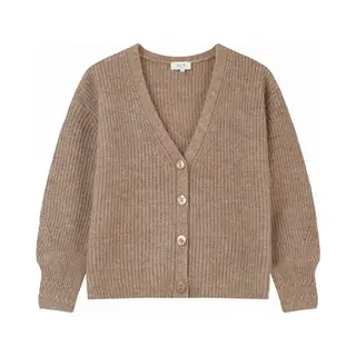 Strickjacke, Damen Grace & Mila Lamia Taupe