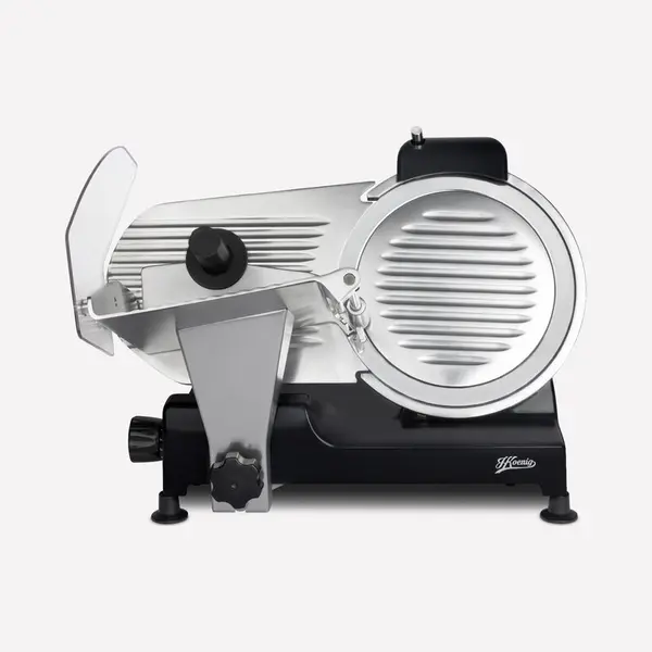 H.Koenig MSX252 snijmachine Electrisch 240 W Zwart, Roestvrijstaal Metaal thumbnail
