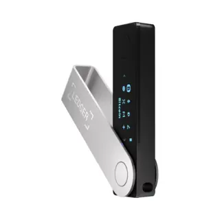 Ledger Nano X Usb-Stick Hardware-Geldbörse Schwarz