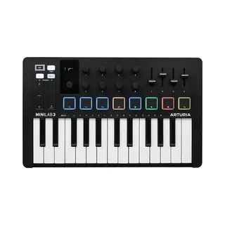 Arturia Minilab 3 Midi-Keyboard 25 Tasten Usb Schwarz