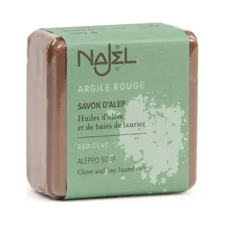 Najel Aleppo Soap with red Clay