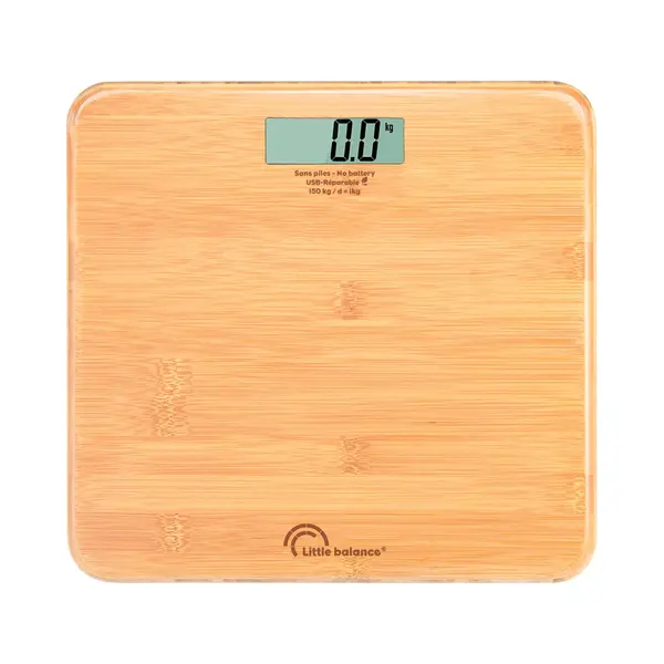 Personenweegschaal - Little Balance - 8745 - Usb-repareerbaar - 150 Kg / 100 G - My Bamboo thumbnail