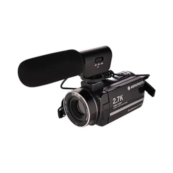 AgfaPhoto Realimove CC2700 – Caméscope Numérique, Vidéo 2.7K, 24MP, Écran Tactile 3’’, Zoom 18X, Télécommande, 2 Batteries, Micro, thumbnail