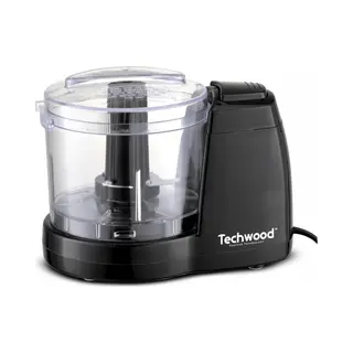 Techwood Tha-156 elektrische hakmolen 0,375 l 150 W Zwart, Transparant