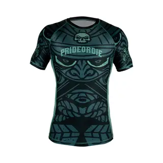 Pride or Die PRIDEorDiE SamuraÏ Rash Guard Compressie Shirt - Xl
