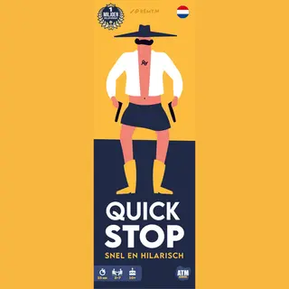 Asmodee Quickstop Kaartspel Feest