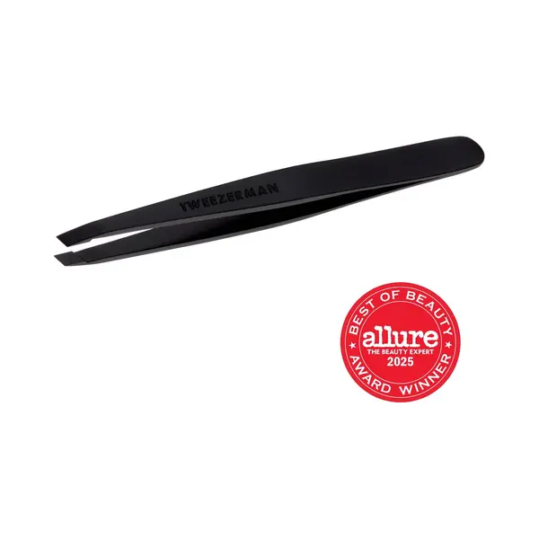 Tweezerman Slant Tweezer Black Matte Slant Tweezer Matzwart 1 St thumbnail