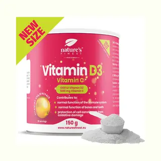 Nature's Finest by Nutrisslim Nature’s Finest By Nutrisslim Vitamin D And C Immune System Booster - Strength Higher Concentration, Against Oxidative Stress