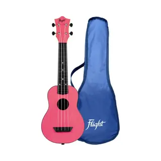 Flight Tus-35 Reise-Sopran-Ukulele Rosa