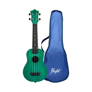 Flight Tus-35 Reise-Sopran-Ukulele Grün