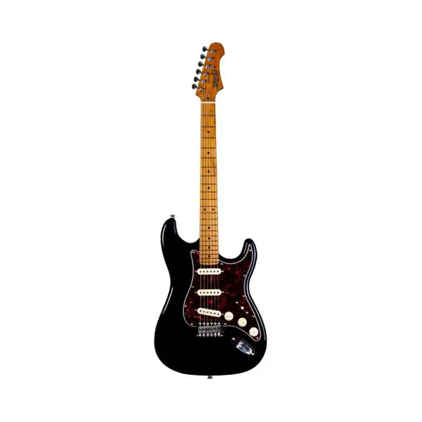 Jet Guitars Js-300 Ahorn Geröstet Schwarz thumbnail