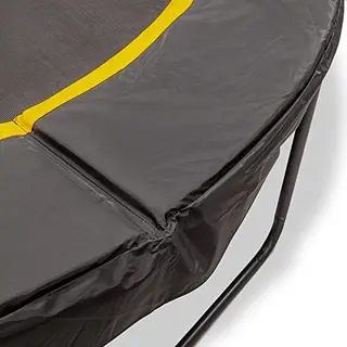 Magic Jump Trampoline Beschermrand 420 - 430 Cm Zwart - Ronde Trampoline Rand - Extra Breed Randkussen