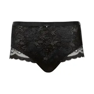 Lisca Hoher Slip Größe 38, Farbe Schwarz