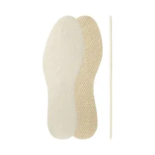 Pedag Merino Magic Step Wärmende Einlegesohlen Mit 100% Merino-Wolle Mit Innovativem Memory Schaum – Für Ein Individuelles Fußbett | Polstert