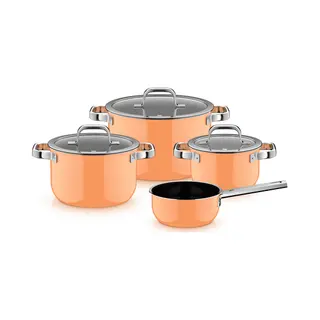 Wmf 05.1940.5290 Kochtopf Orange