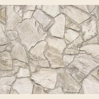 Natuursteen Behang | Industrieel - Beige Grijs Bruin - A.S. Création Elements 2