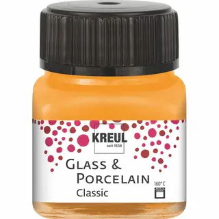 Glass & Porcelain Classic Orange 20 Ml Künstlerfarben - Kreul