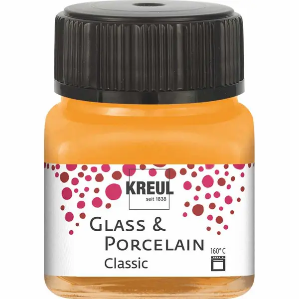 Glass & Porcelain Classic Orange 20 Ml Künstlerfarben - Kreul thumbnail