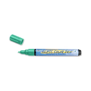 Glass & Porcelain Pen Clear Medium Türkis Textilfarbe - Kreul