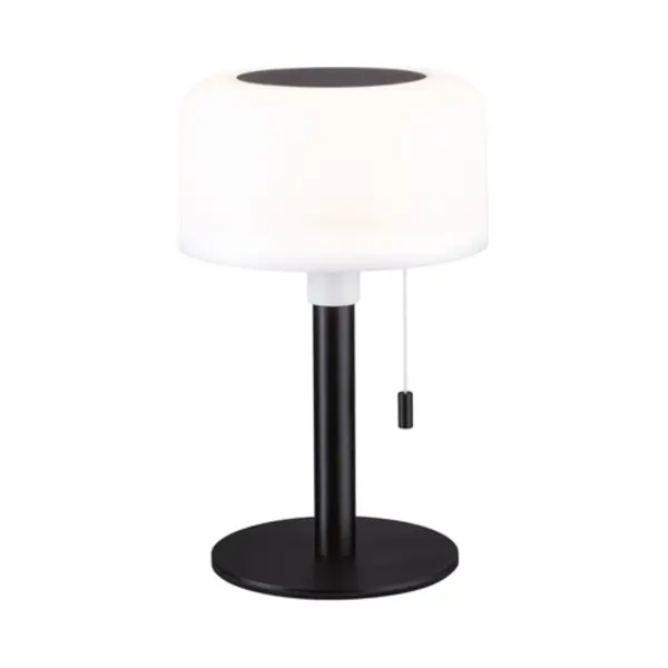 Paulmann Solar Bartja tafellamp Niet-verwisselbare lamp(en) 1,6 W Led Zwart, Wit thumbnail