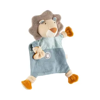 Sigikid 39938 - Schnuffeltuch Löwe Tiny Tissues Schmusetuch
