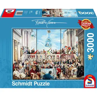 Schmidt Spiele So vergeht der Ruhm der Welt Puzzlespiel 3000 Stück(e) Menschen