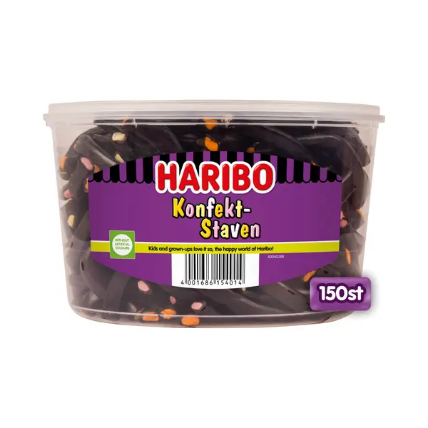 Haribo Konfektstaven 150 Stuks thumbnail