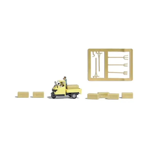 Busch 7934 H0 Landbouw Piaggio Hooitransport thumbnail