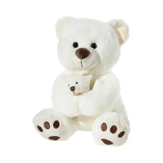 Heunec Baer Beige Met Baby (25 cm)