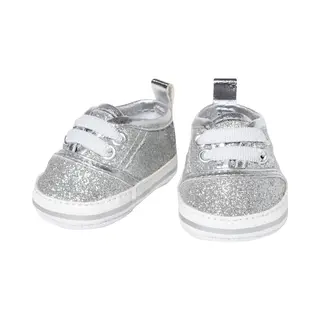 Heless Puppet Sneaker Glitter Zilver