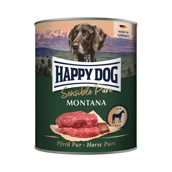 Happy Dog Sensible Pure Montana - Pferd - 6 X 800 G thumbnail