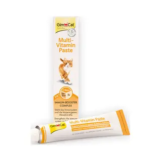 GimCat Multi-vitaminepasta + 12 Vitaminen 200 Gr