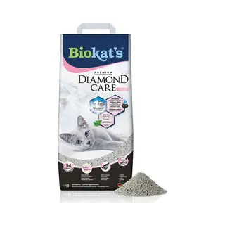 Biokat's Diamond Care Fresh - Kattenbakvulling - Klontvormend - Babypoeder Geur - 10 L
