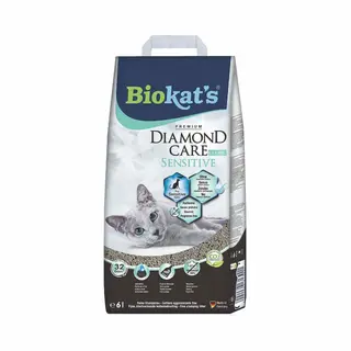 Biokat's Kattenbakvulling Diamond Care Sensitive 6 Liter