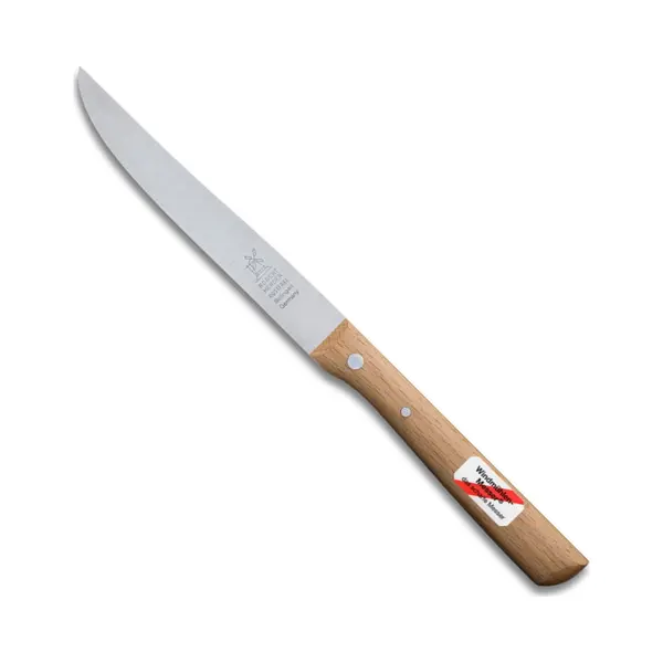Robert Herder Universeelmes – Hahnefeder – Rvs – Lemmet 13 Cm – Heft Beukenhout thumbnail