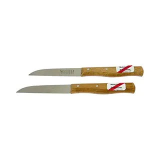 Robert Herder Molenmes – Schilmesje – Recht Lemmet 85 Mm – Rvs – Heft Beukenhout – 2 Stuks