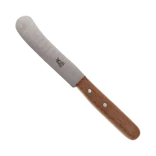 Robert Herder Botermes – Buckels – Rvs – Lemmet 70 Mm – Heft Beukenhout