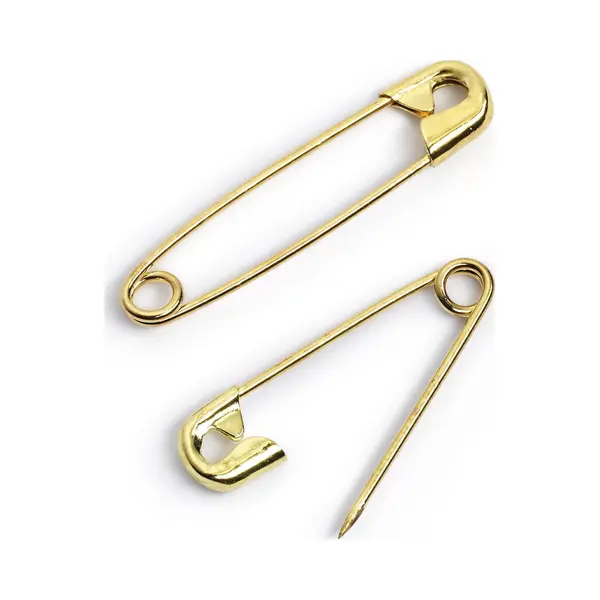 Prym 071165 Sicherheitsnadeln Ms 19/23/27 Mm Goldfarbig thumbnail
